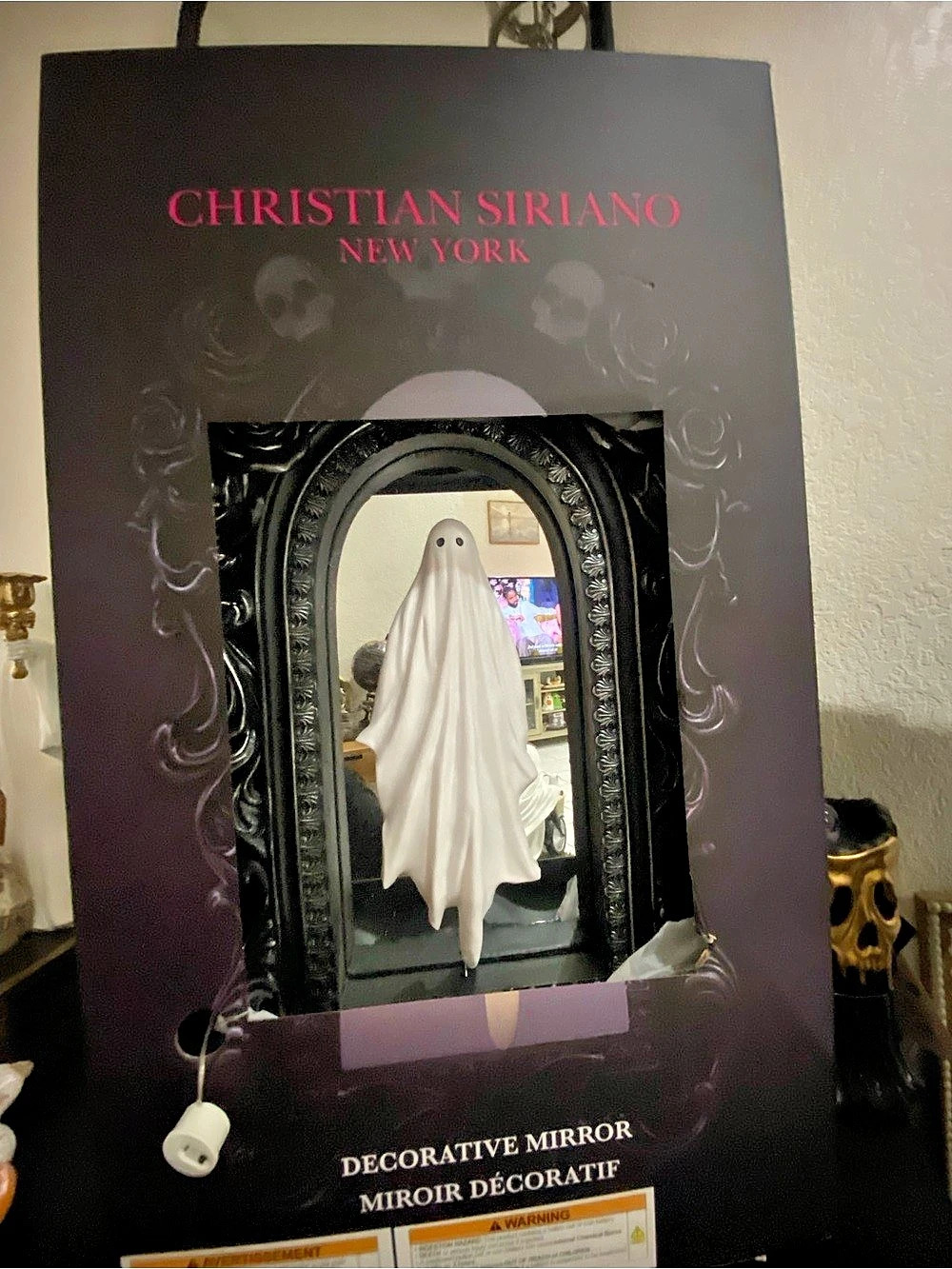 Christian Siriano Decorative Mirror Halloween NWT